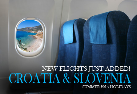 New Flights Just Added To Croatia & Slovenia!