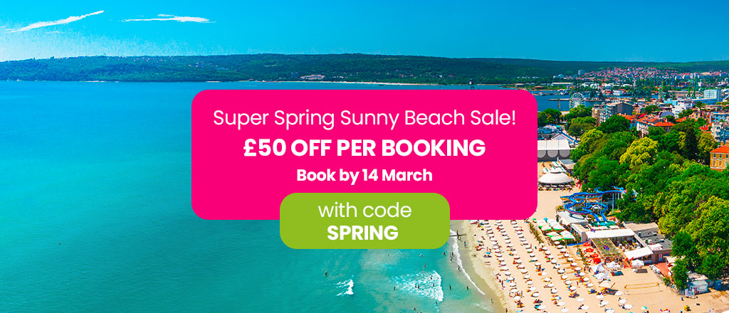 Super Spring Sunny Beach Sale!