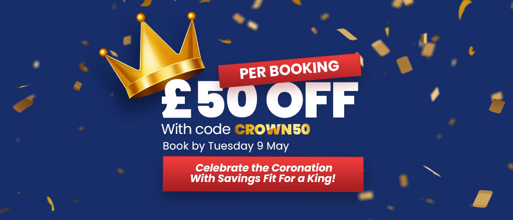 Celebrate the Coronation With Savings Fit For a King!