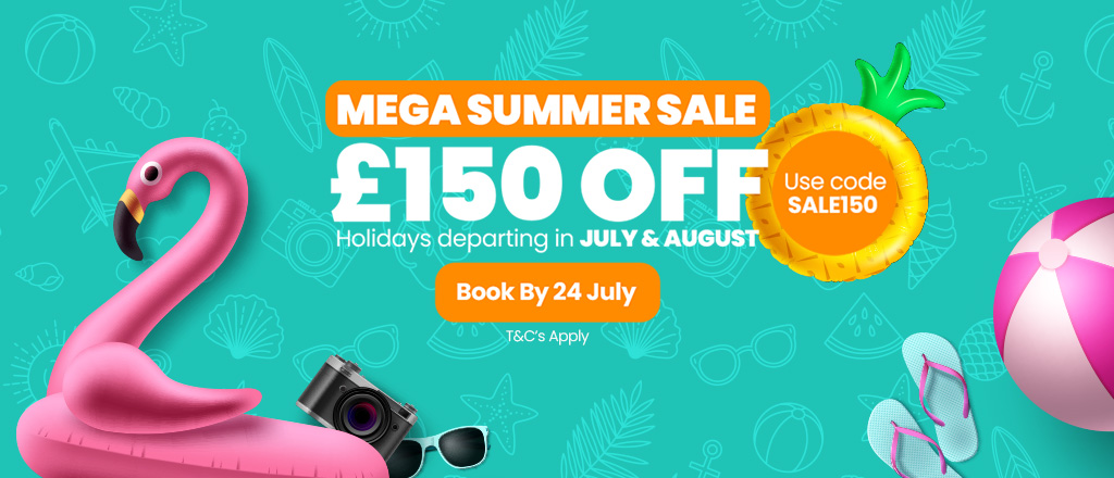 Mega July & August Holidays Summer Sale!