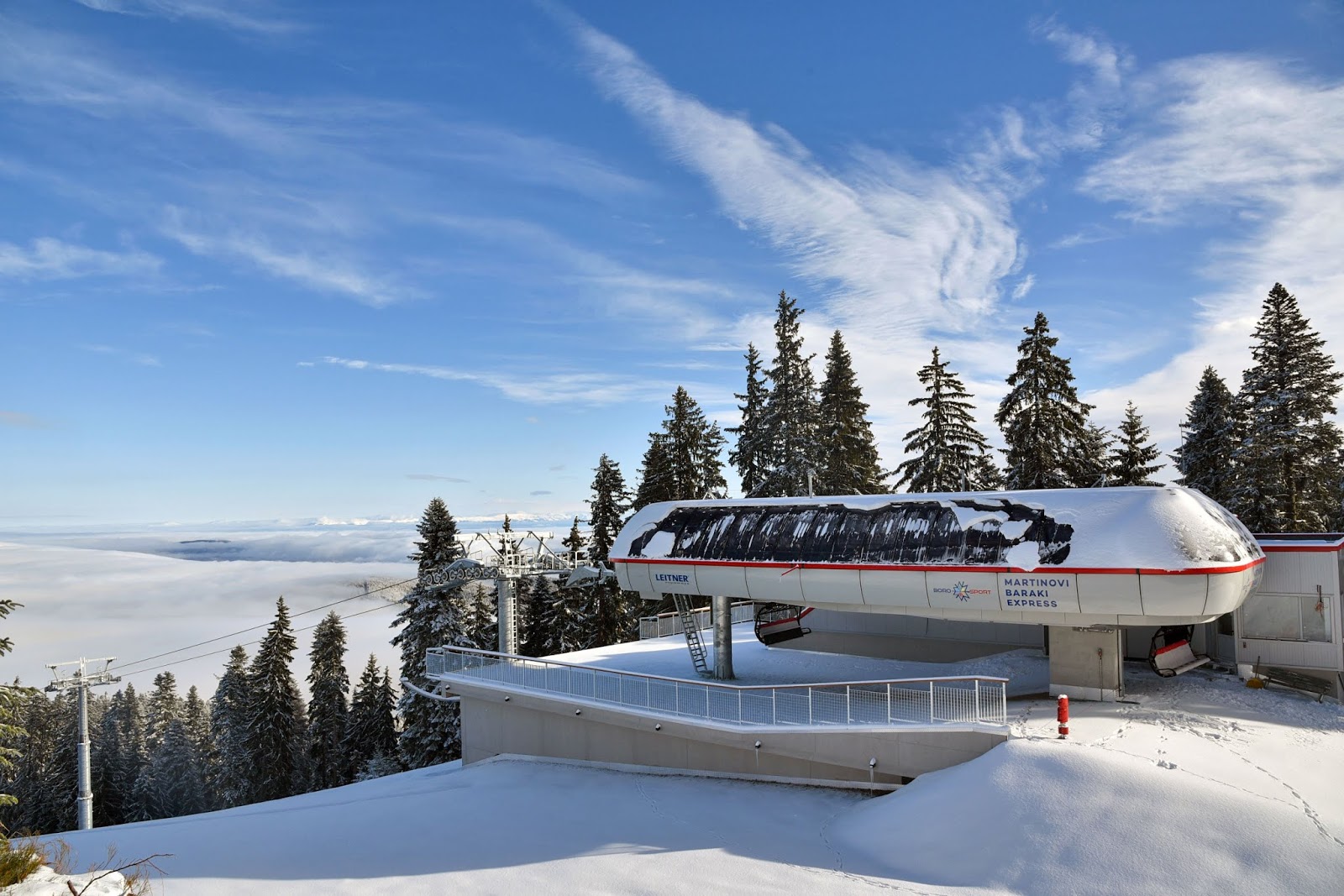 Borovets Welcomes New Six-Seater Chairlift
