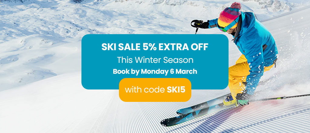 This Weekend Only: Save an Extra 5% On Our Ski Late Deals