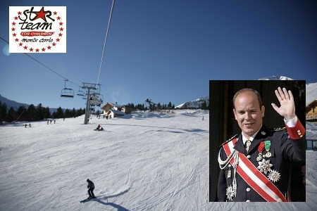 Prince Albert II brings a superstar team to Bansko